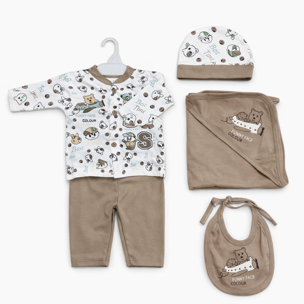 Newborn Baby 5-Piece Set