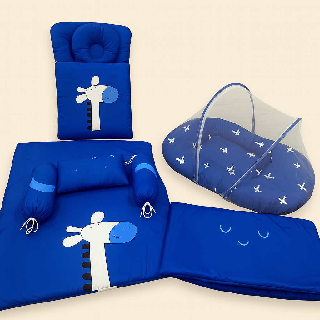 Giraffe Design 9Pc Carry Nest Set