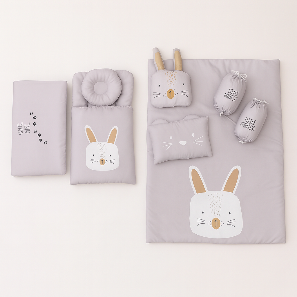 Bunny Design 8Pc Carry Nest Set