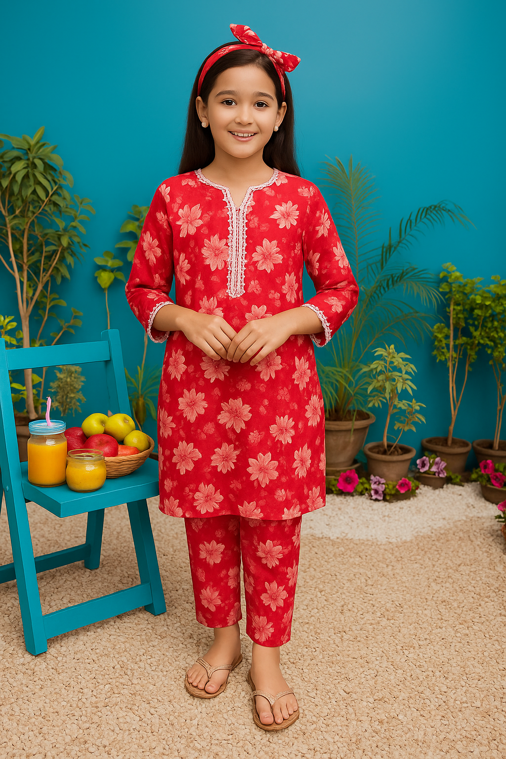 2-Piece Girls Kurti