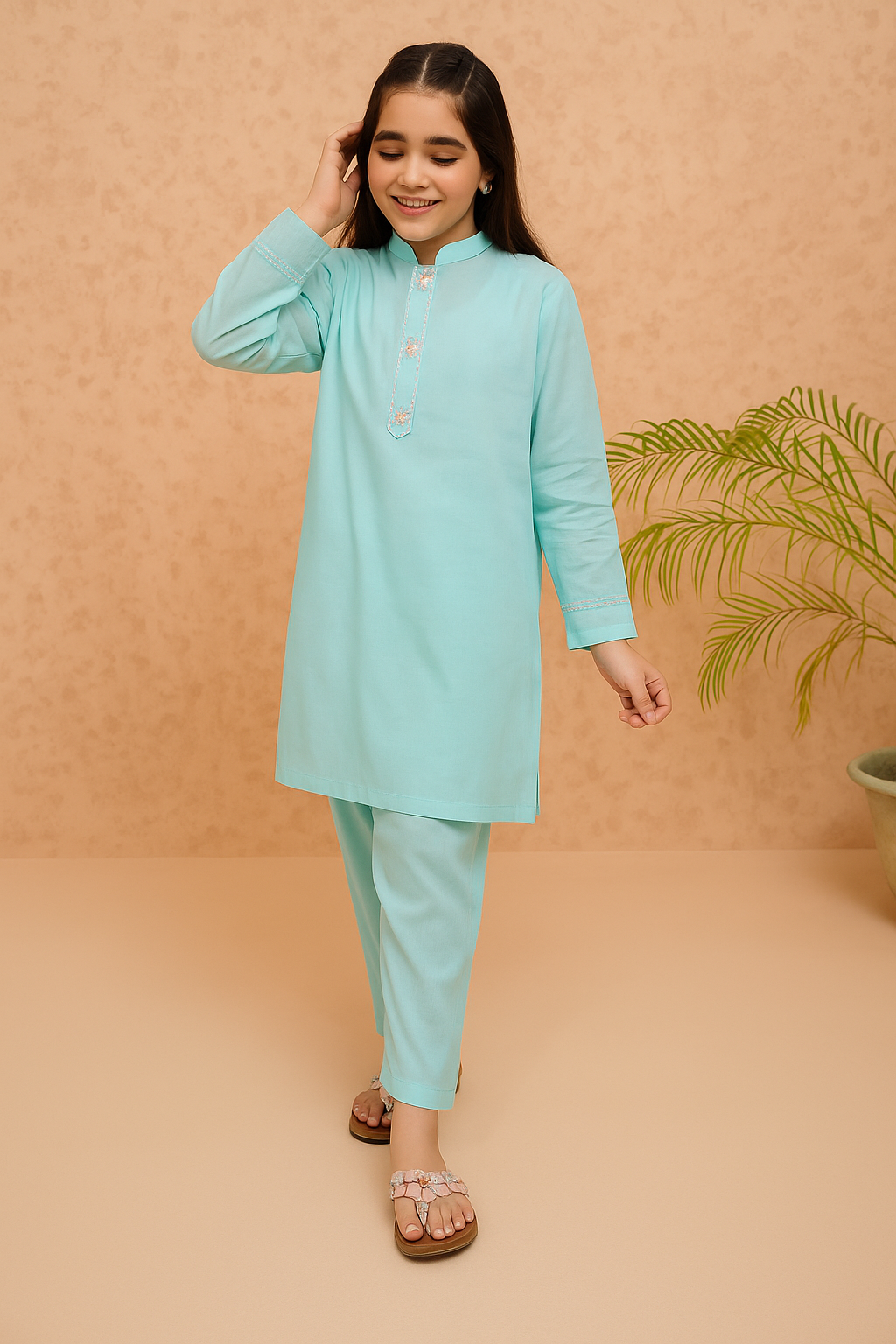 2-Piece Girls Kurti