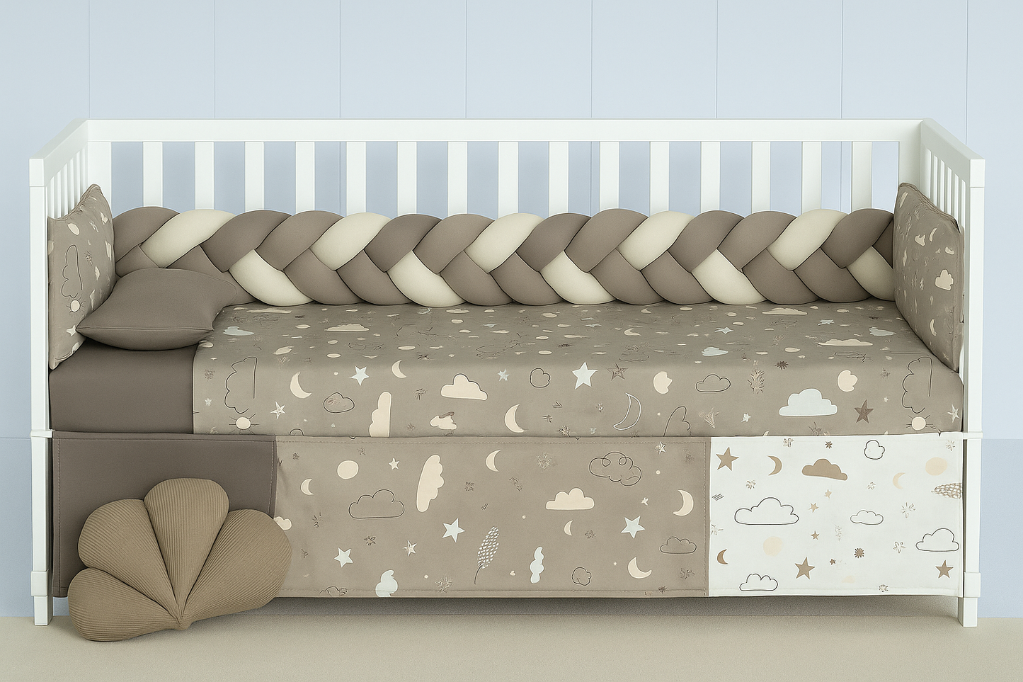 Baby Crib Side Bedding Set