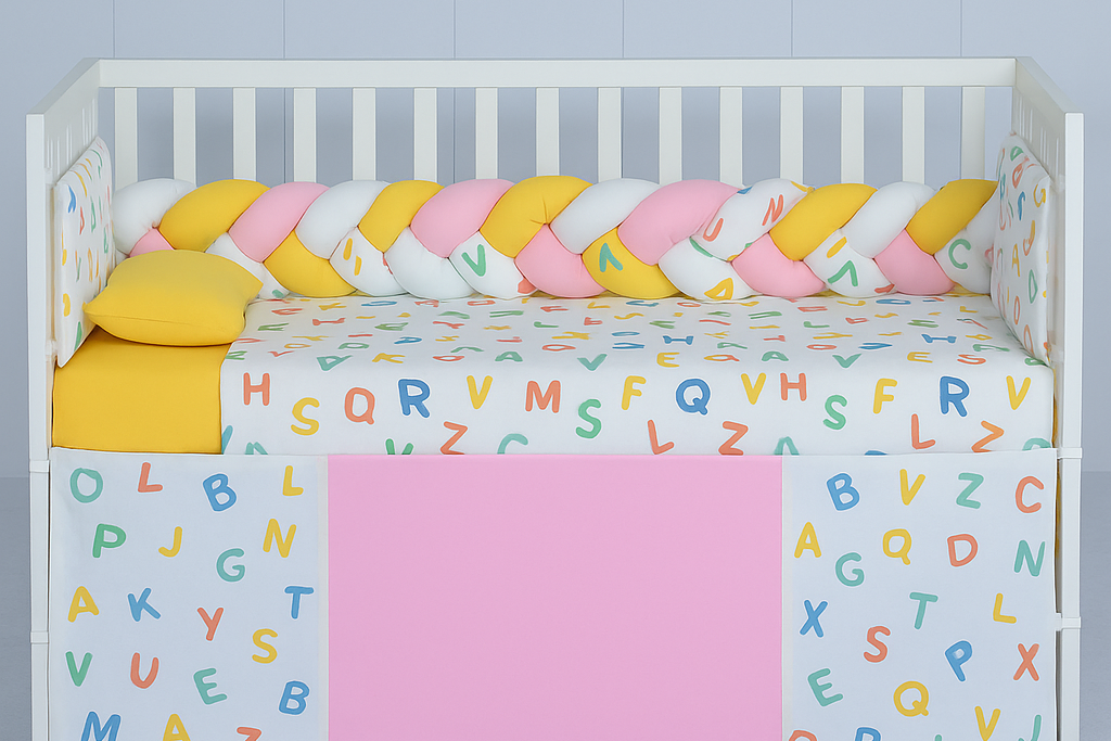 Baby Crib Side Bedding Set