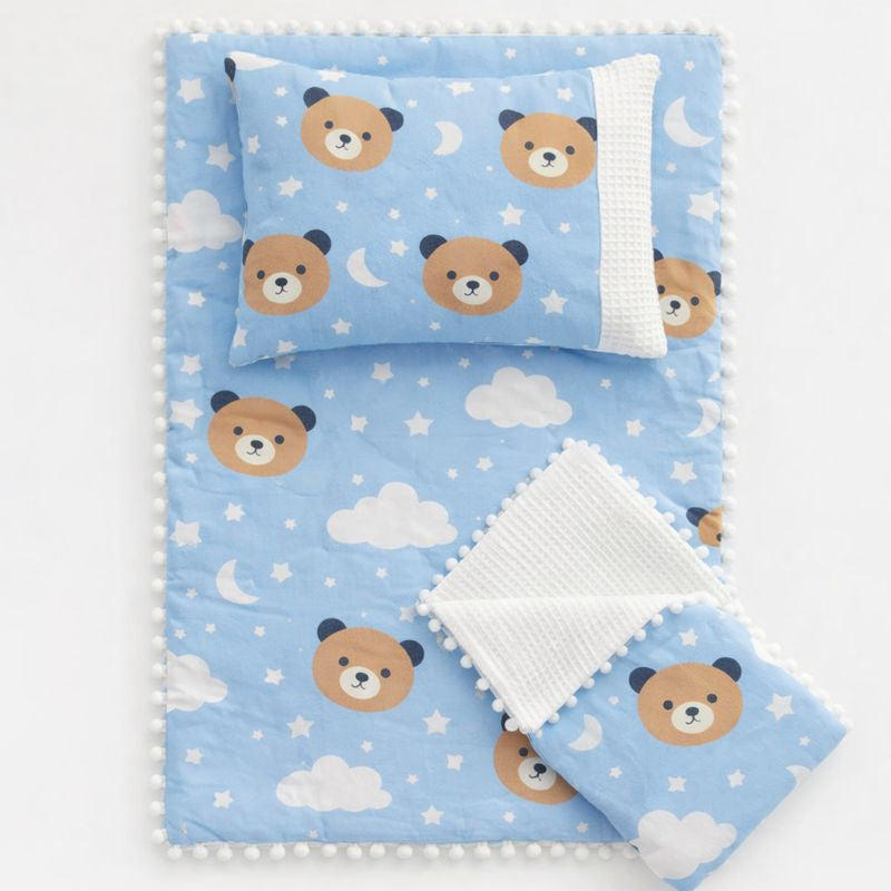 Premium Newborn Cotton Comfort Set – 3 Piece