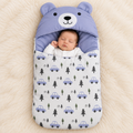 Cute Teddy Bear Velvet Baby Carry Nest