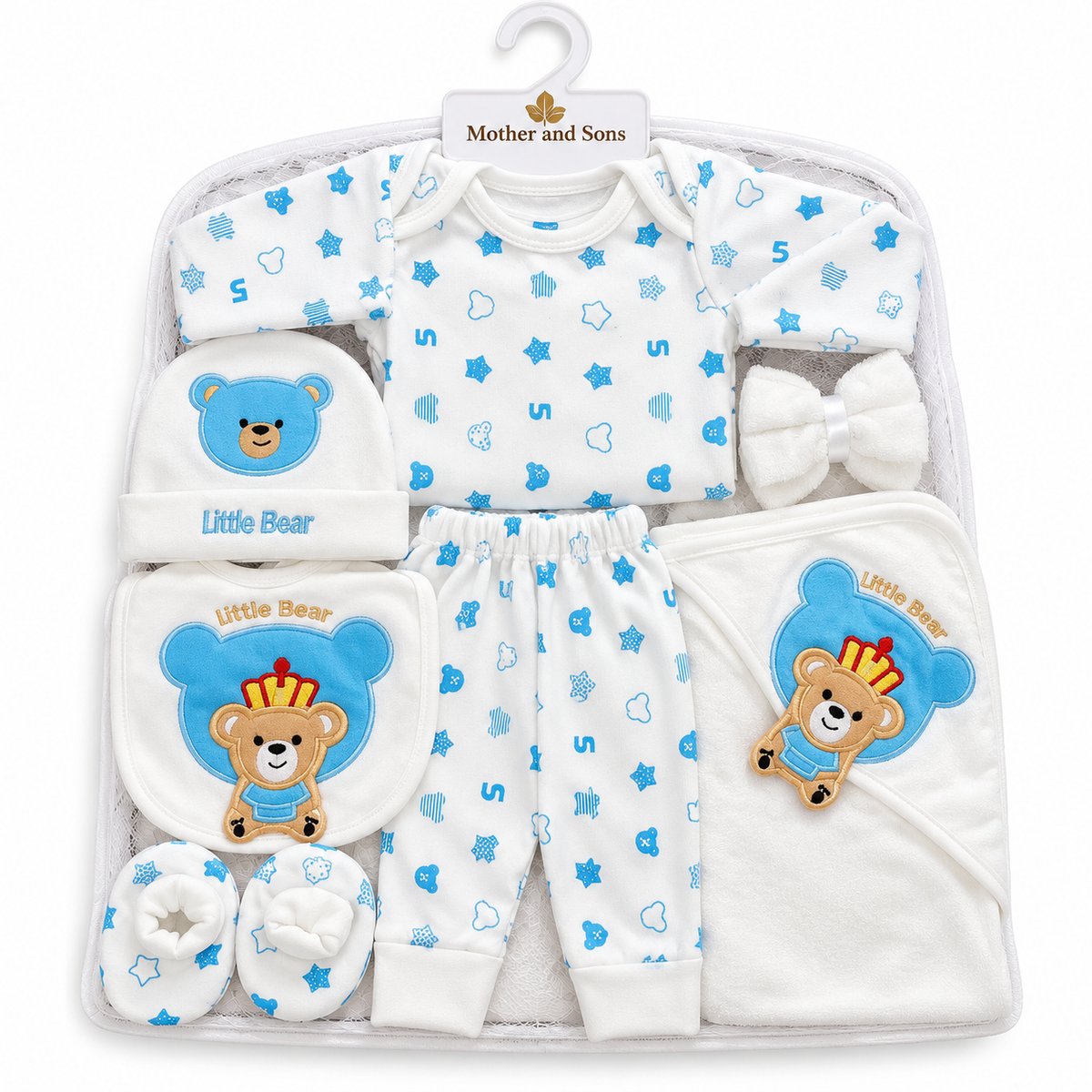 Little Bear 10-Piece Newborn Baby Starter Set