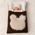 Snow Bear Fur Luxe Carry Nest