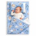 Newborn Baby Blanket Set – 3 Piece