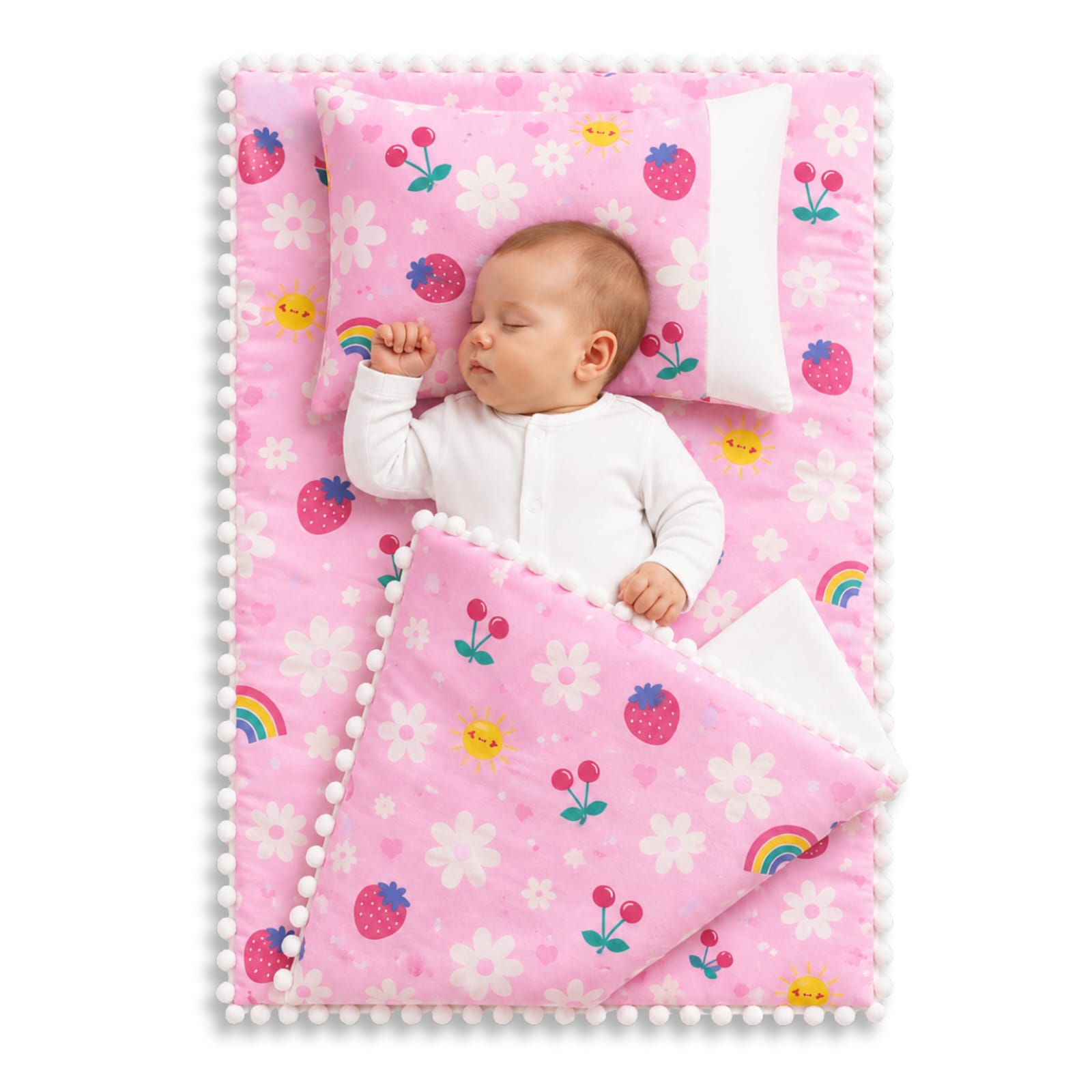 Premium Newborn Cotton Comfort Set – 3 Piece