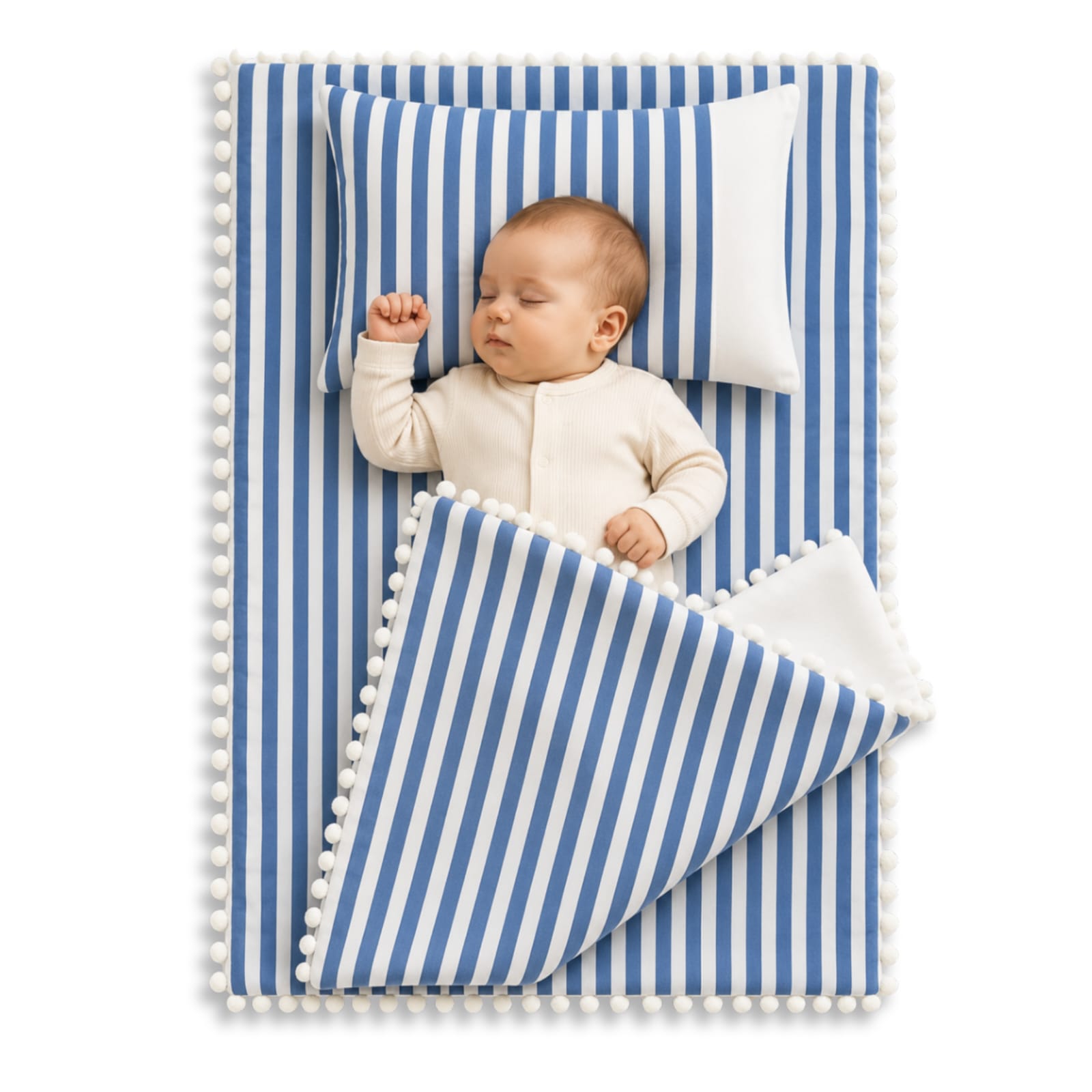 Premium Newborn Cotton Comfort Set – 3 Piece