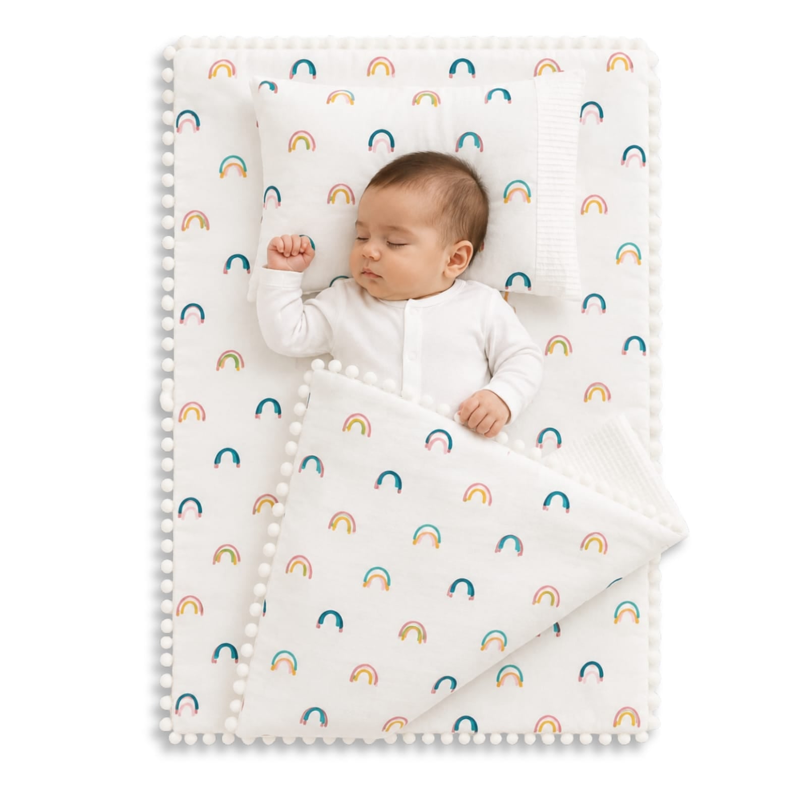 Premium Newborn Cotton Comfort Set – 3 Piece