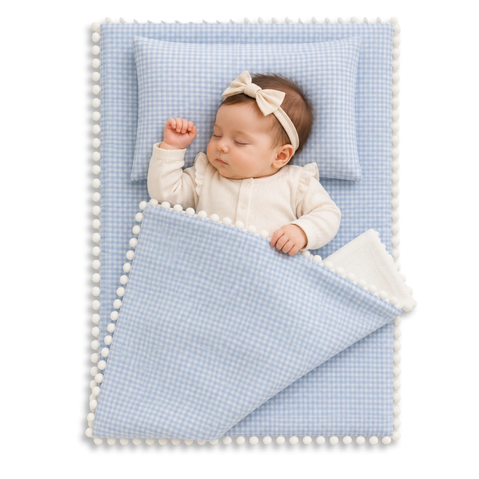 Premium Newborn Cotton Comfort Set – 3 Piece