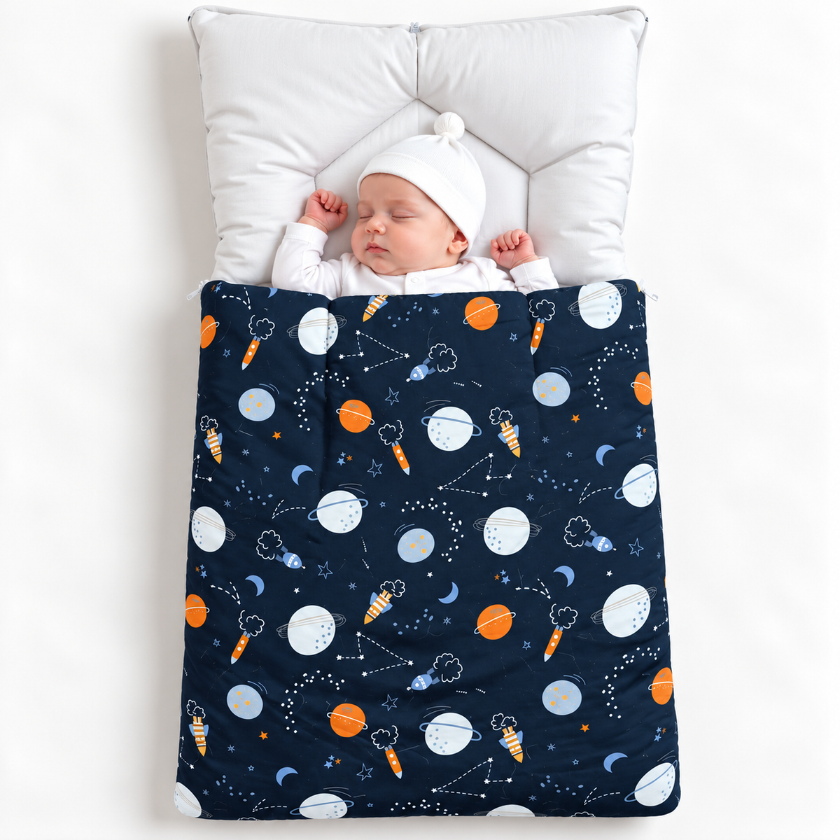 Cute Space Explorer Print Carry Nest