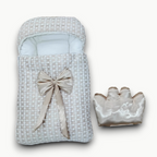 Bow & Cloudy Pillow-Themed Baby Carry Nest