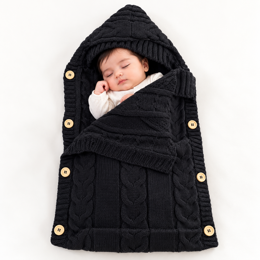 Premium Knitted Baby Sleeping Bag