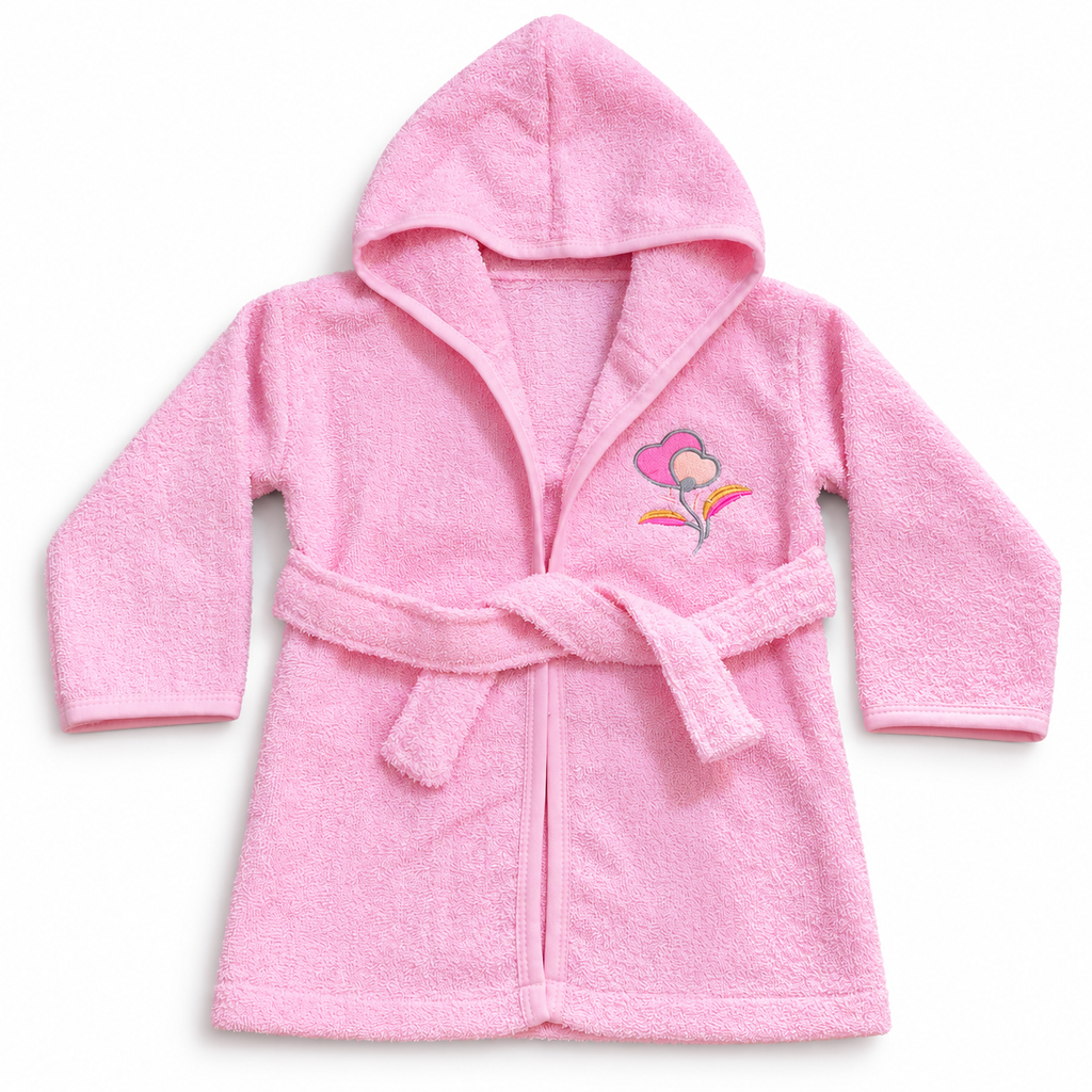 Premium Hooded Baby Bathrobe – Soft & Cozy