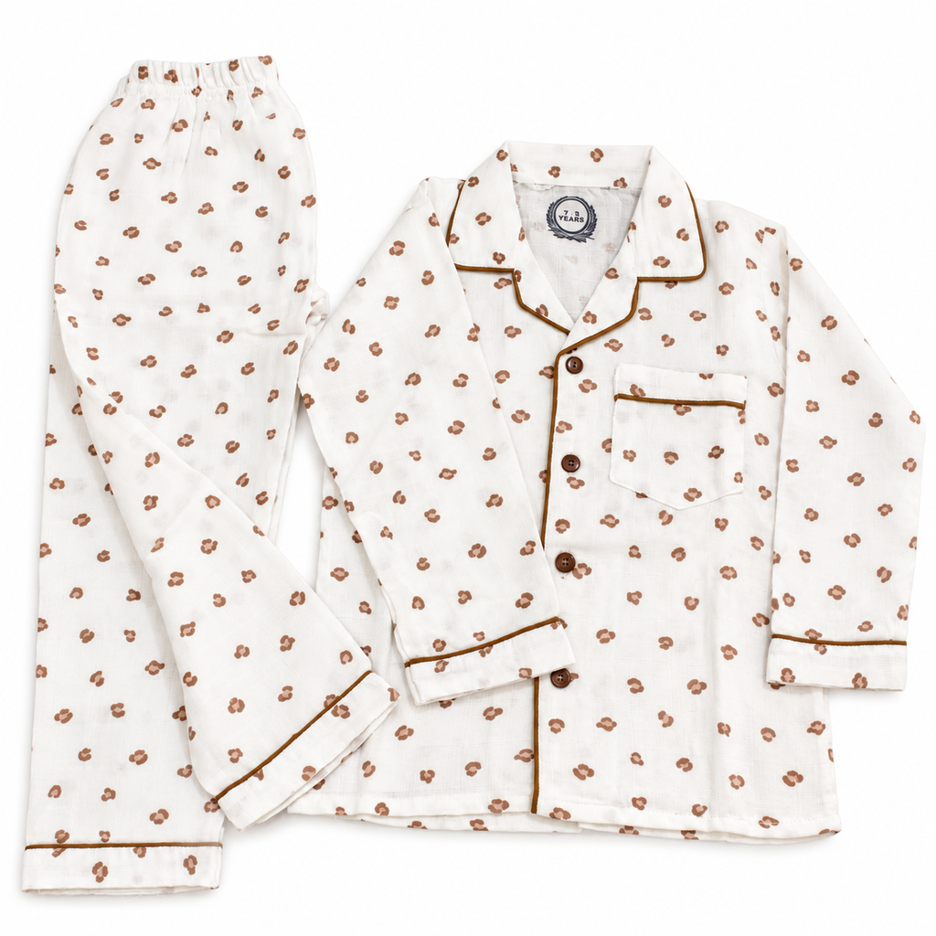 Premium Floral Kids Night Suit