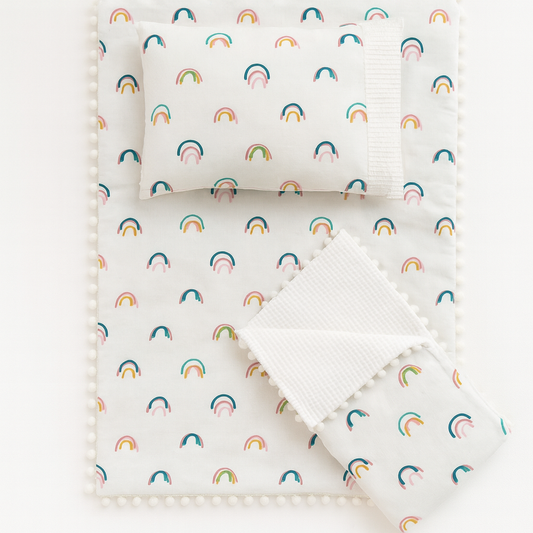 Premium Newborn Cotton Comfort Set – 3 Piece