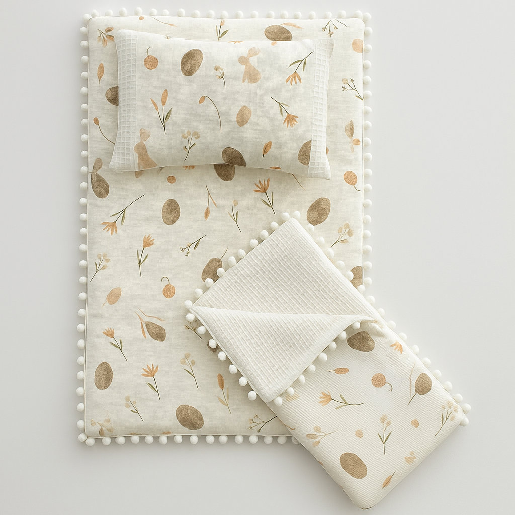 Newborn Baby Blanket Set – 3 Piece