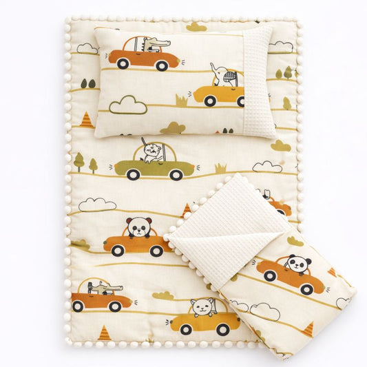 Premium Newborn Cotton Comfort Set – 3 Piece