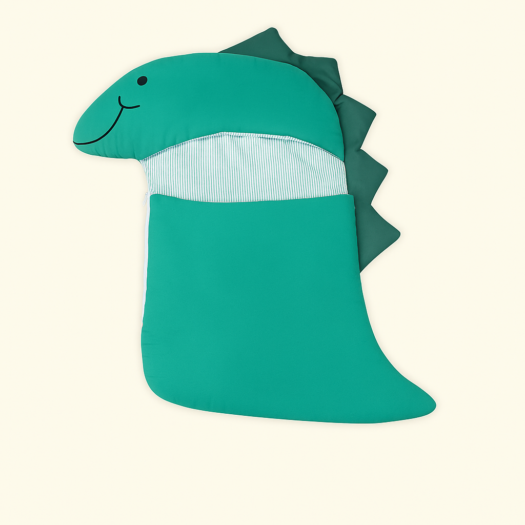 Dinosaur-Themed Baby Carry Nest with Pillows
