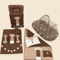 Giraffe Design 9Pc Carry Nest Set