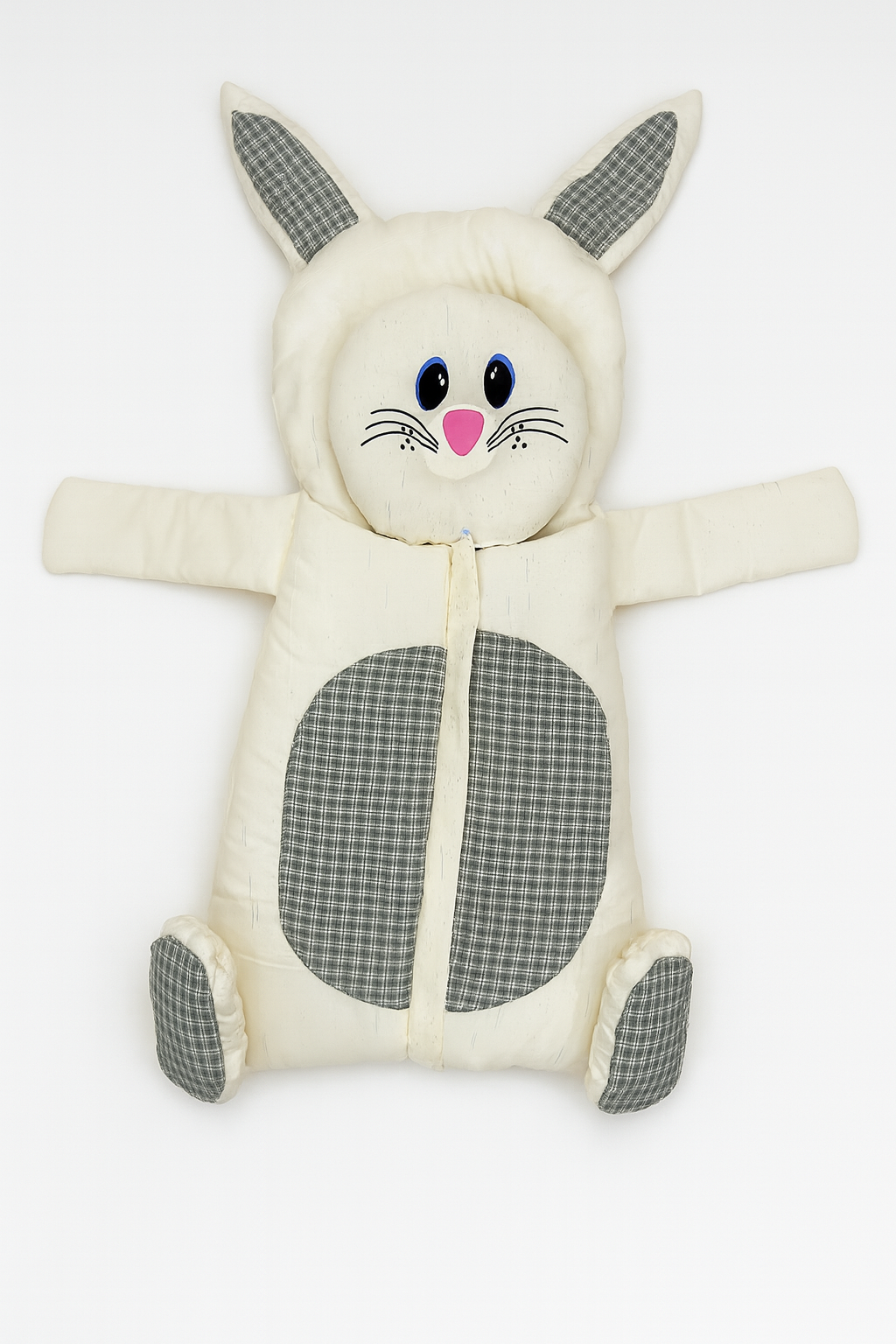 Cat Design Carry Nest with Cat Face Pillow