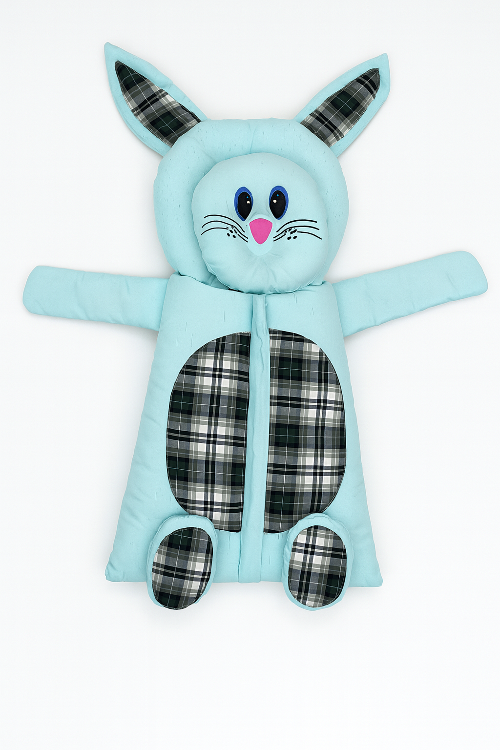 Cat Design Carry Nest with Cat Face Pillow