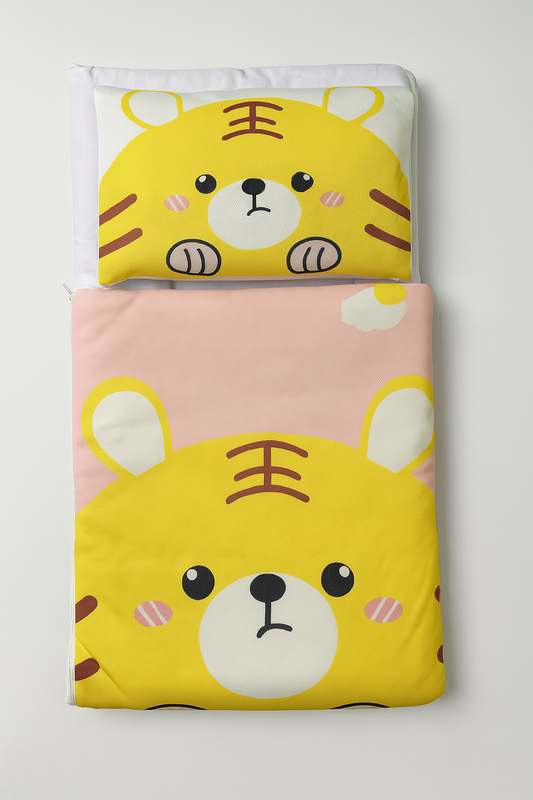 Digital Print Bear Carry Nest with Pillow