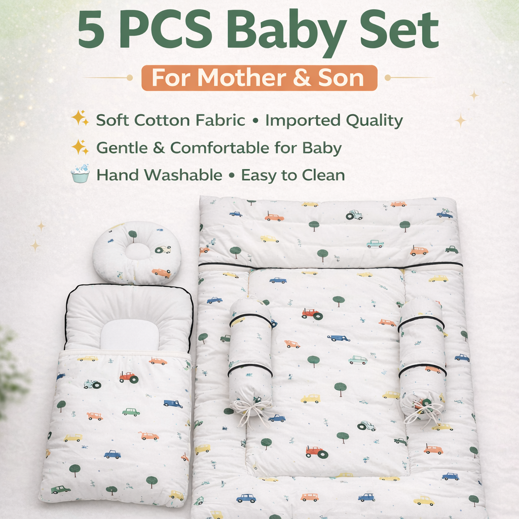 Premium 5-Piece Newborn Baby Set