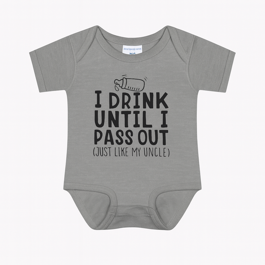 I Drink Until I pass Out