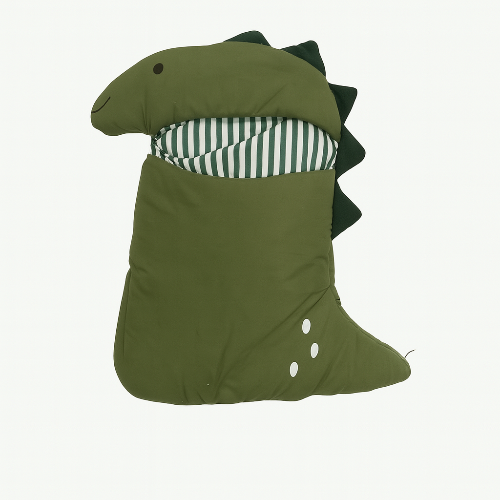 Dinosaur-Themed Baby Carry Nest with Pillows