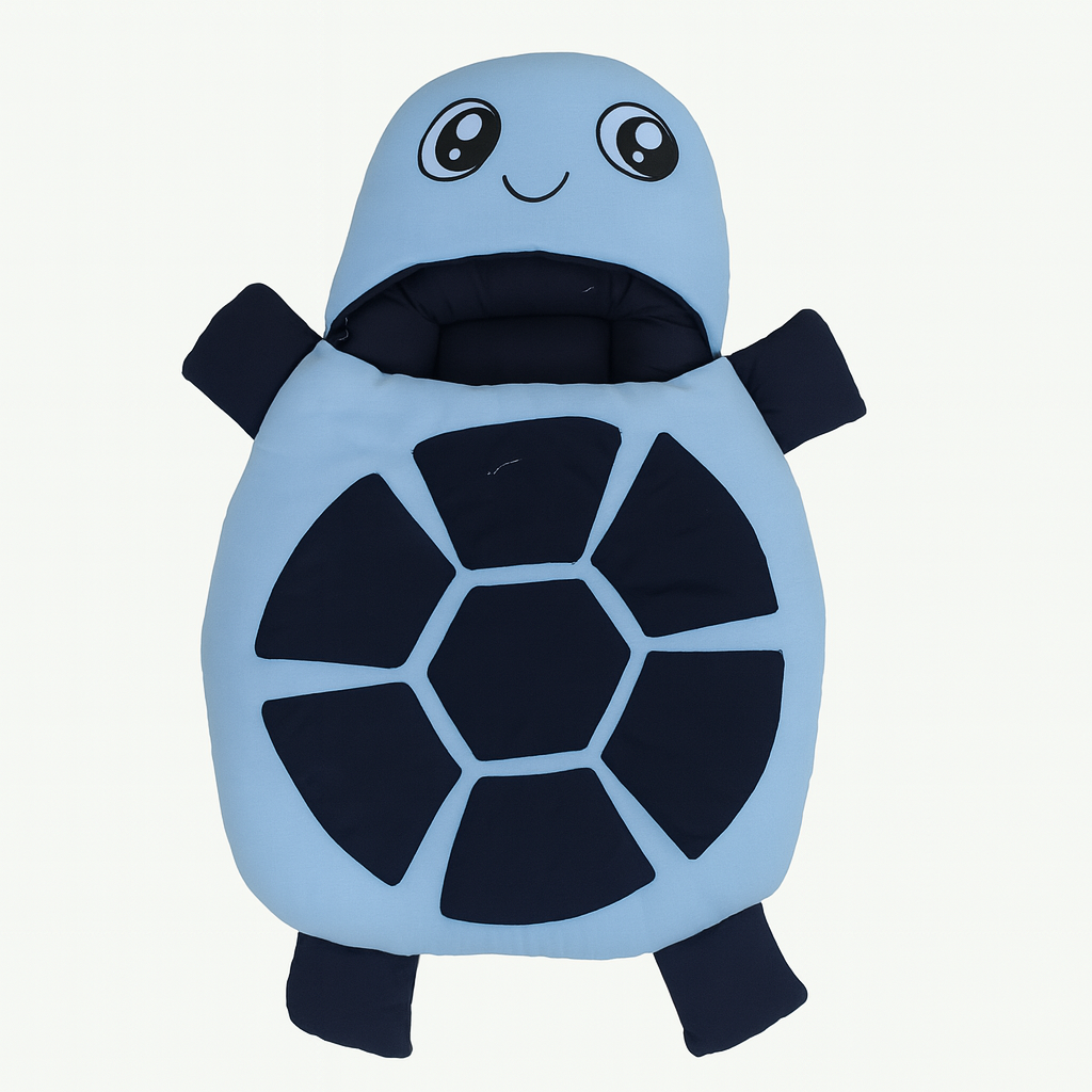 Turtle-Themed Baby Carry Nest with Pillows