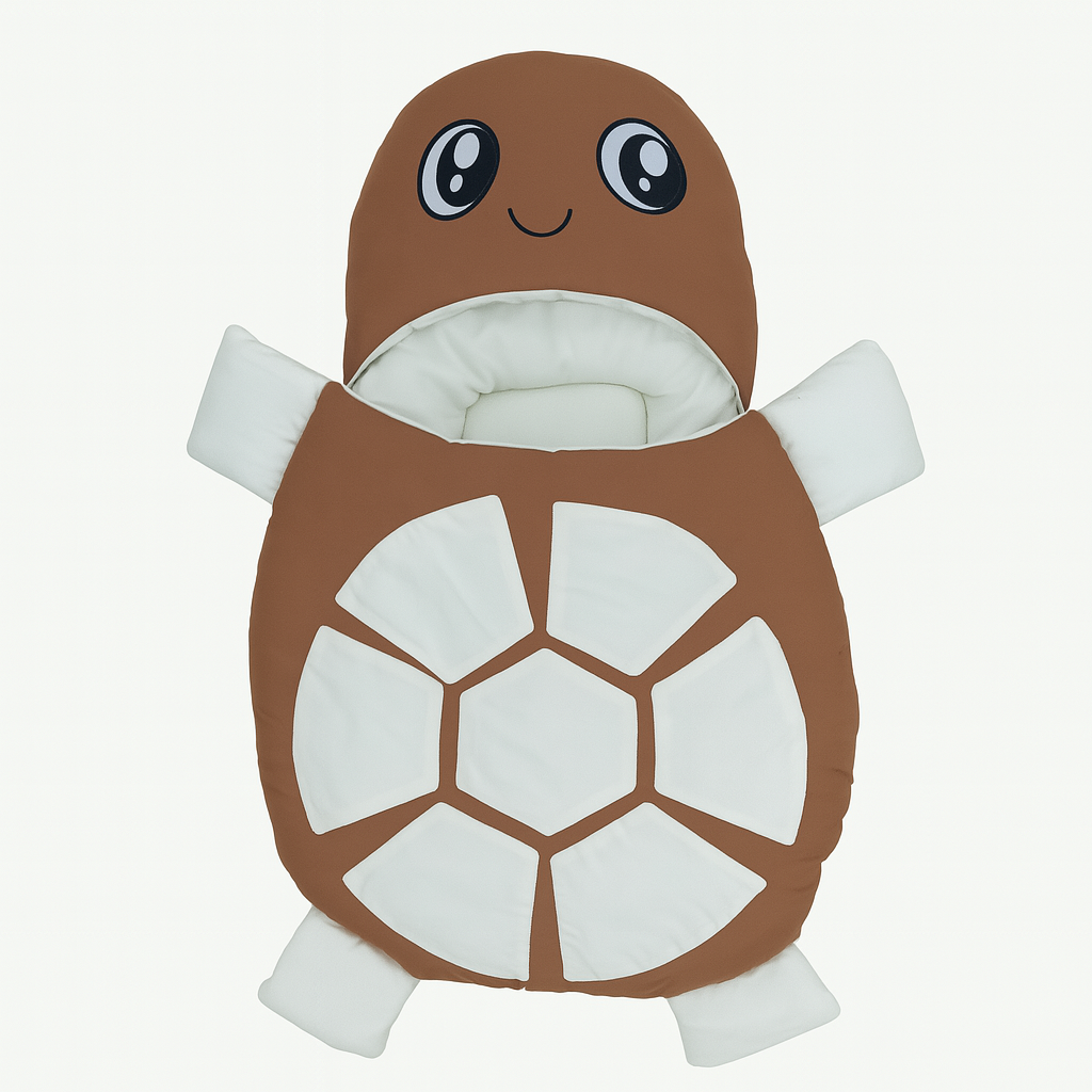 Turtle-Themed Baby Carry Nest with Pillows