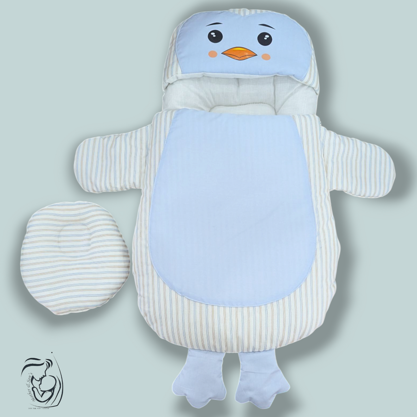Penguin-Themed Baby Carry Nest