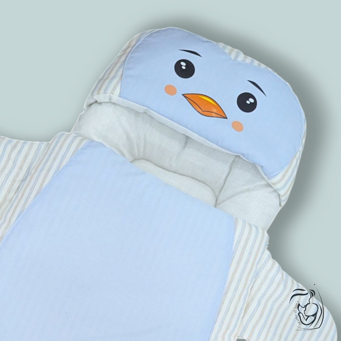 Penguin-Themed Baby Carry Nest
