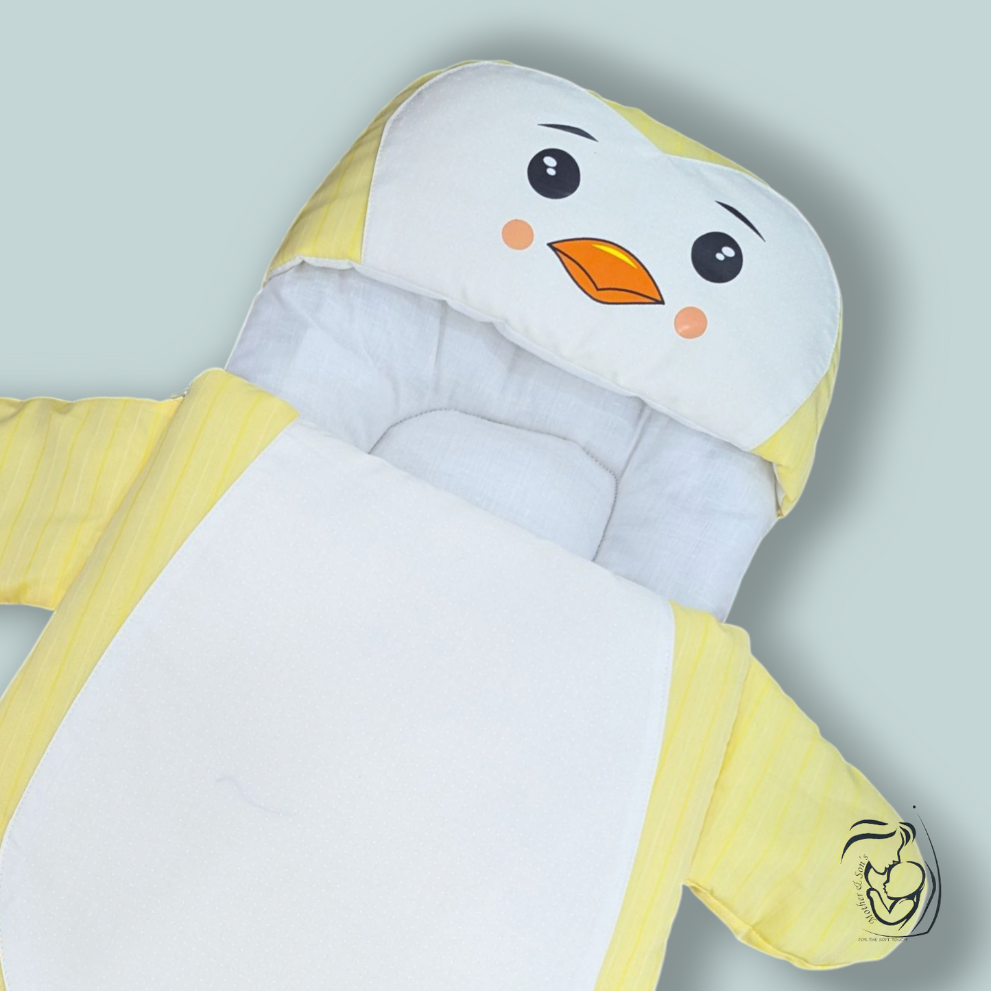 Penguin-Themed Baby Carry Nest