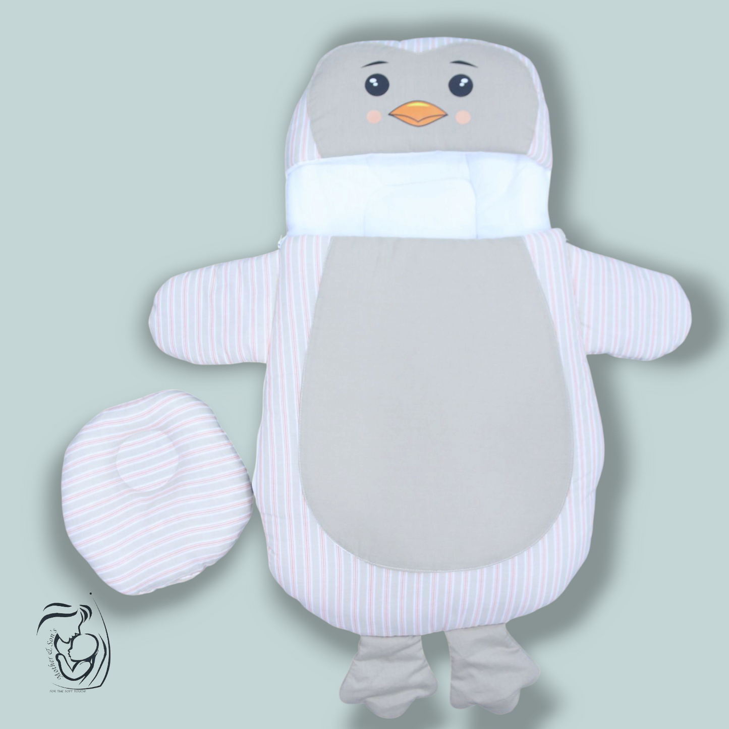 Penguin-Themed Baby Carry Nest