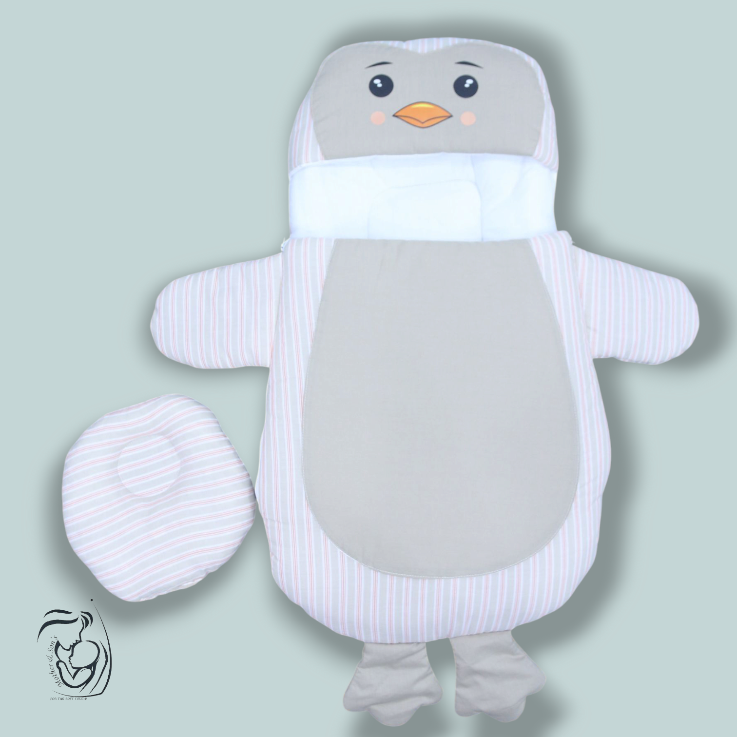 Penguin-Themed Baby Carry Nest