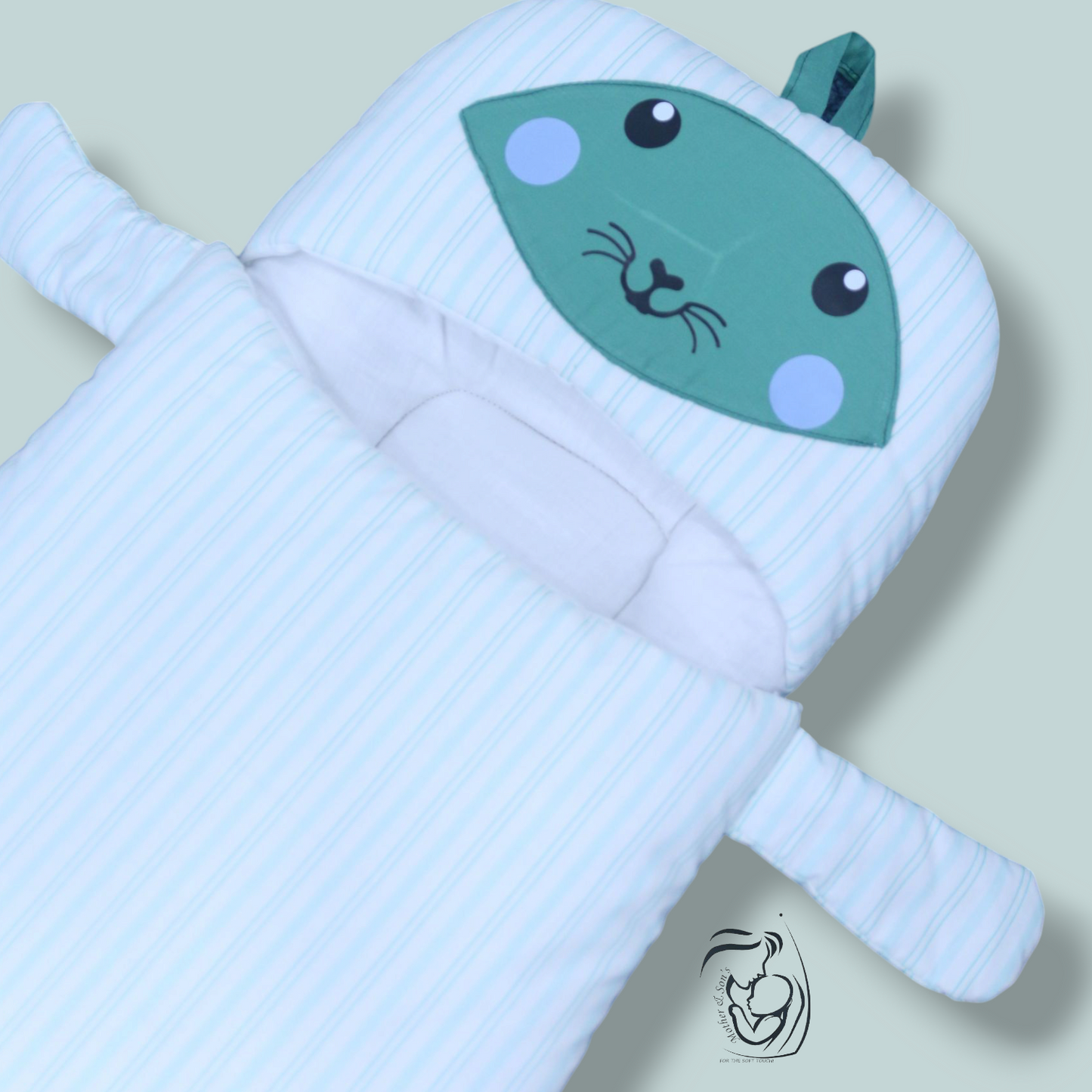 Polar Bear-Themed Baby Carry Nest
