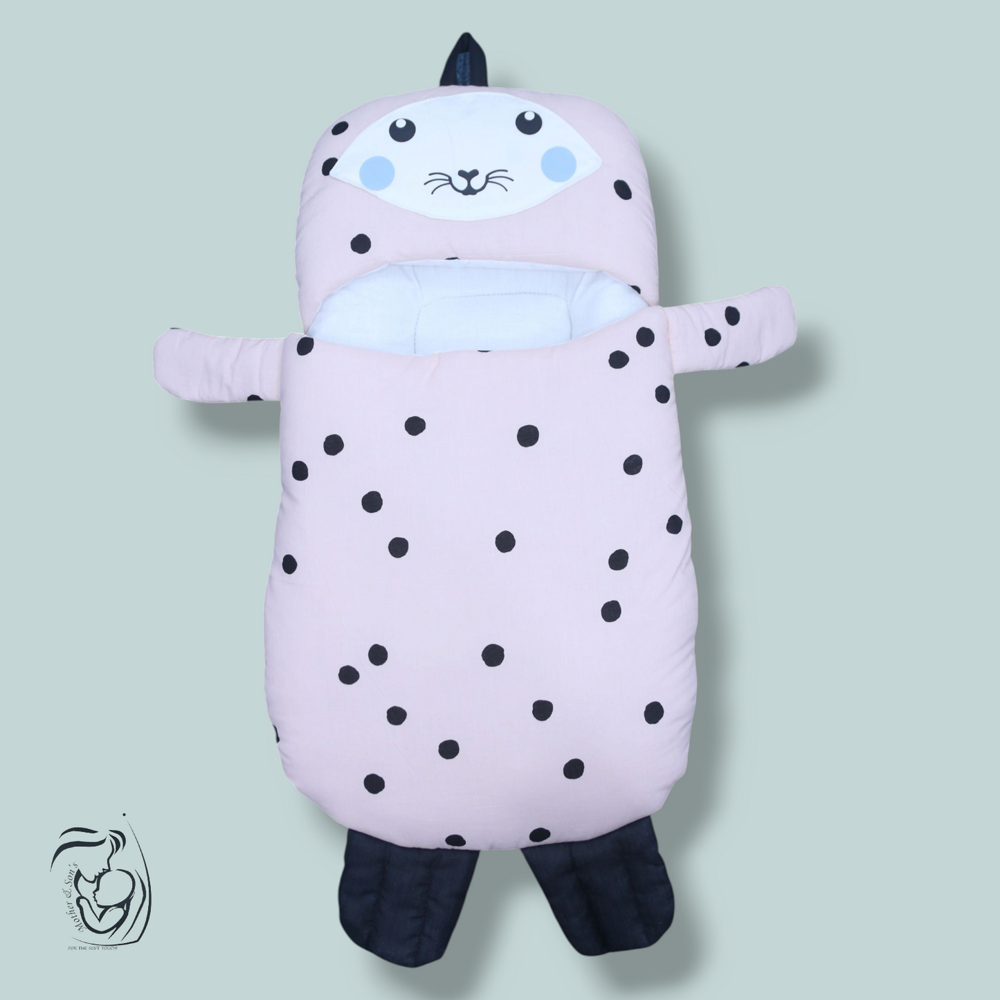 Polar Bear-Themed Baby Carry Nest