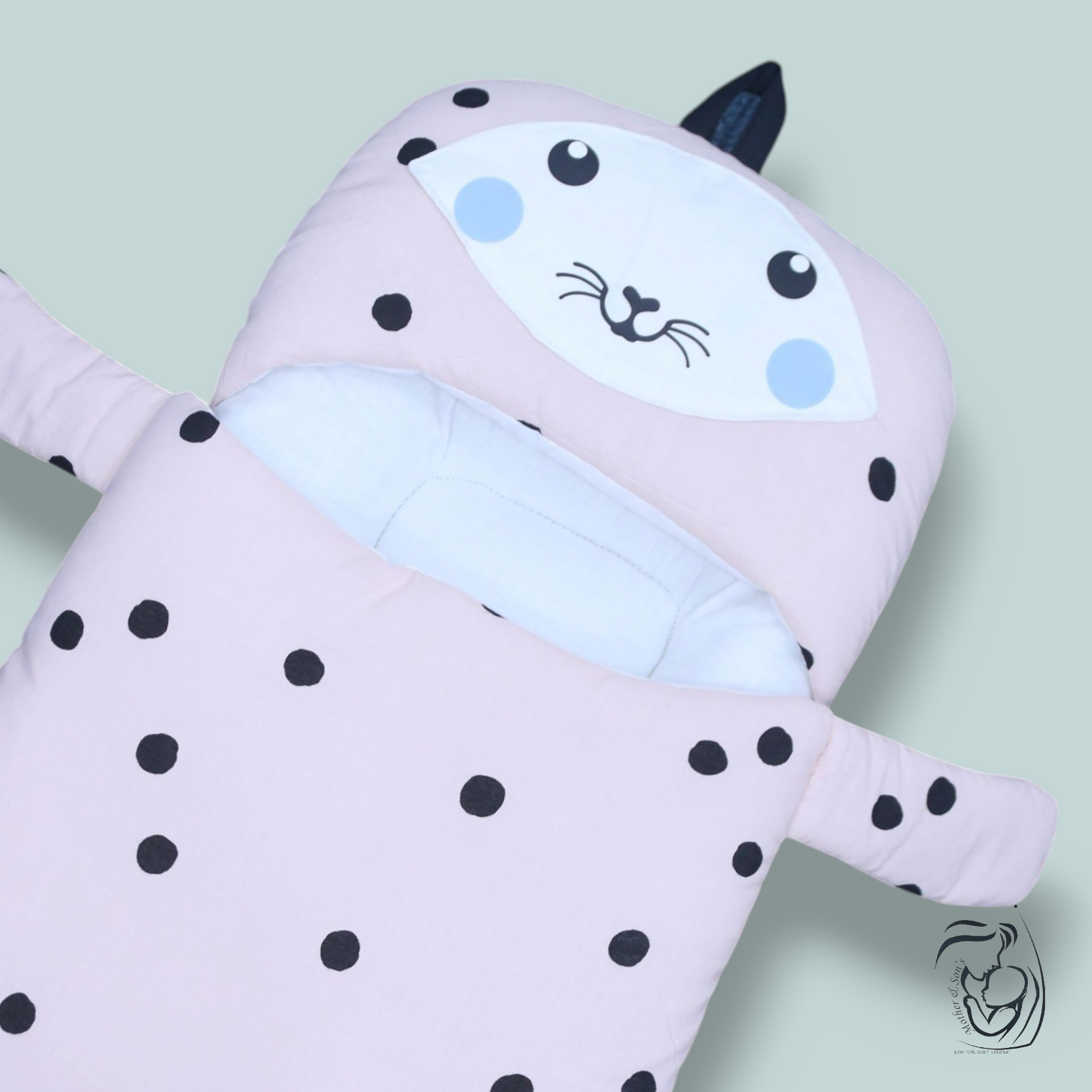 Polar Bear-Themed Baby Carry Nest