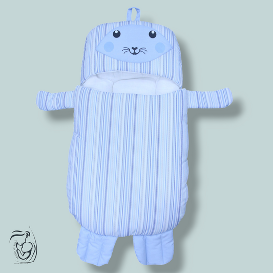 Polar Bear-Themed Baby Carry Nest