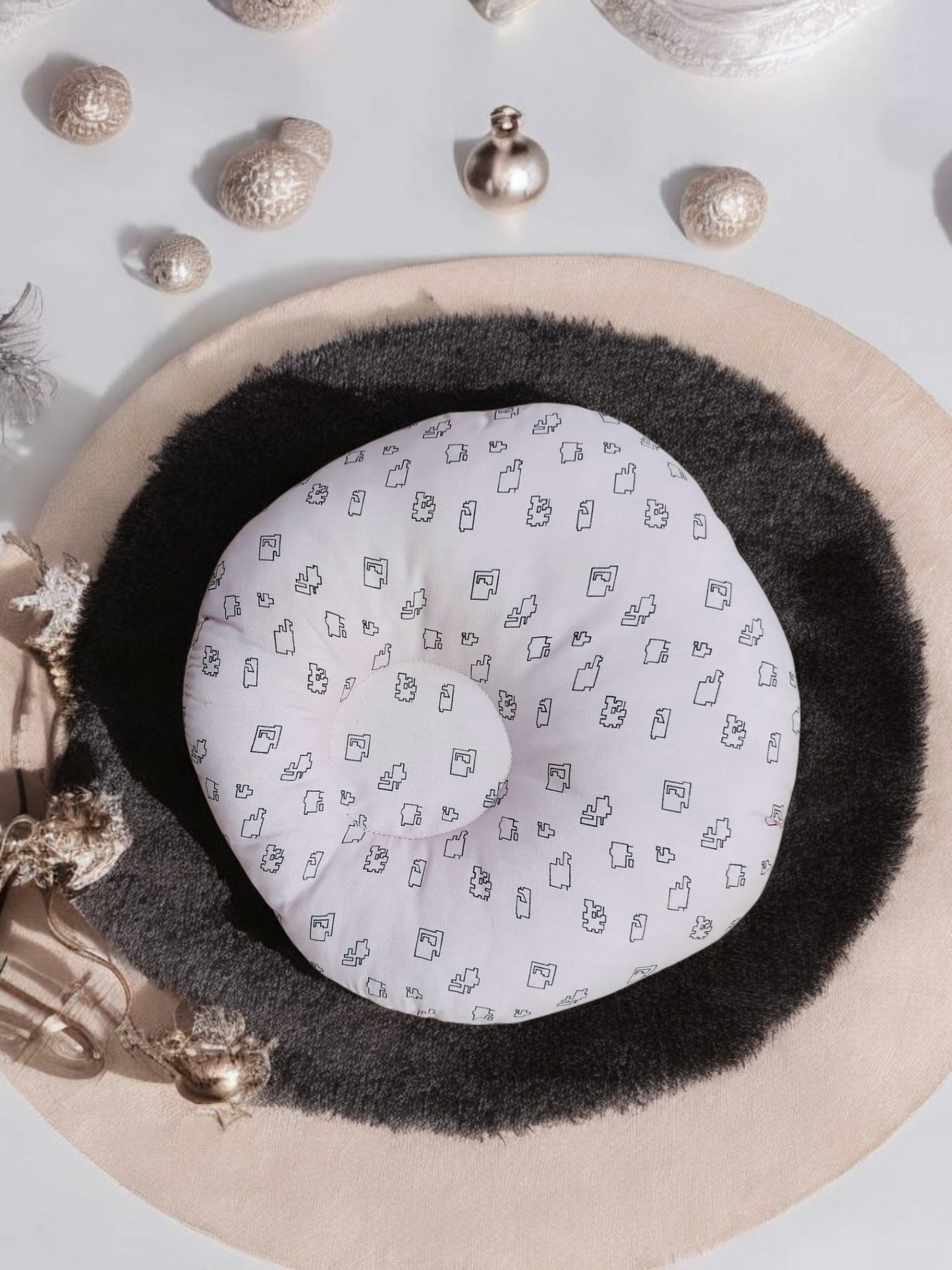 round pillow for kids