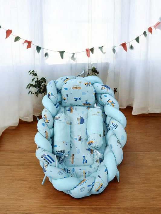 Snuggle Bed in Pure Cotton Fabric