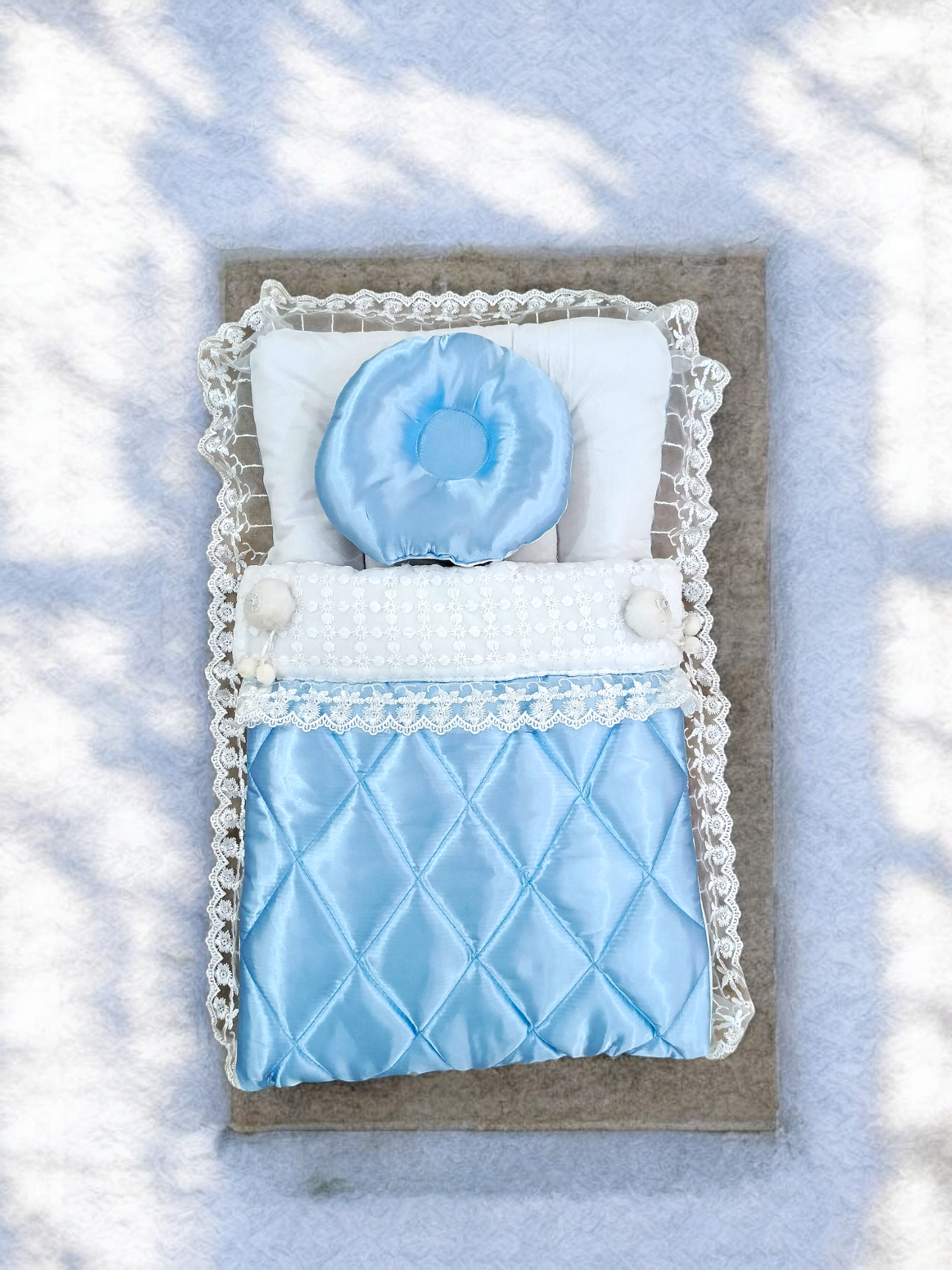 Newborn Baby Carry Nest - Soft & Stylish Comfort