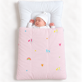 Pink Embroidered Unicorn Carry Nest