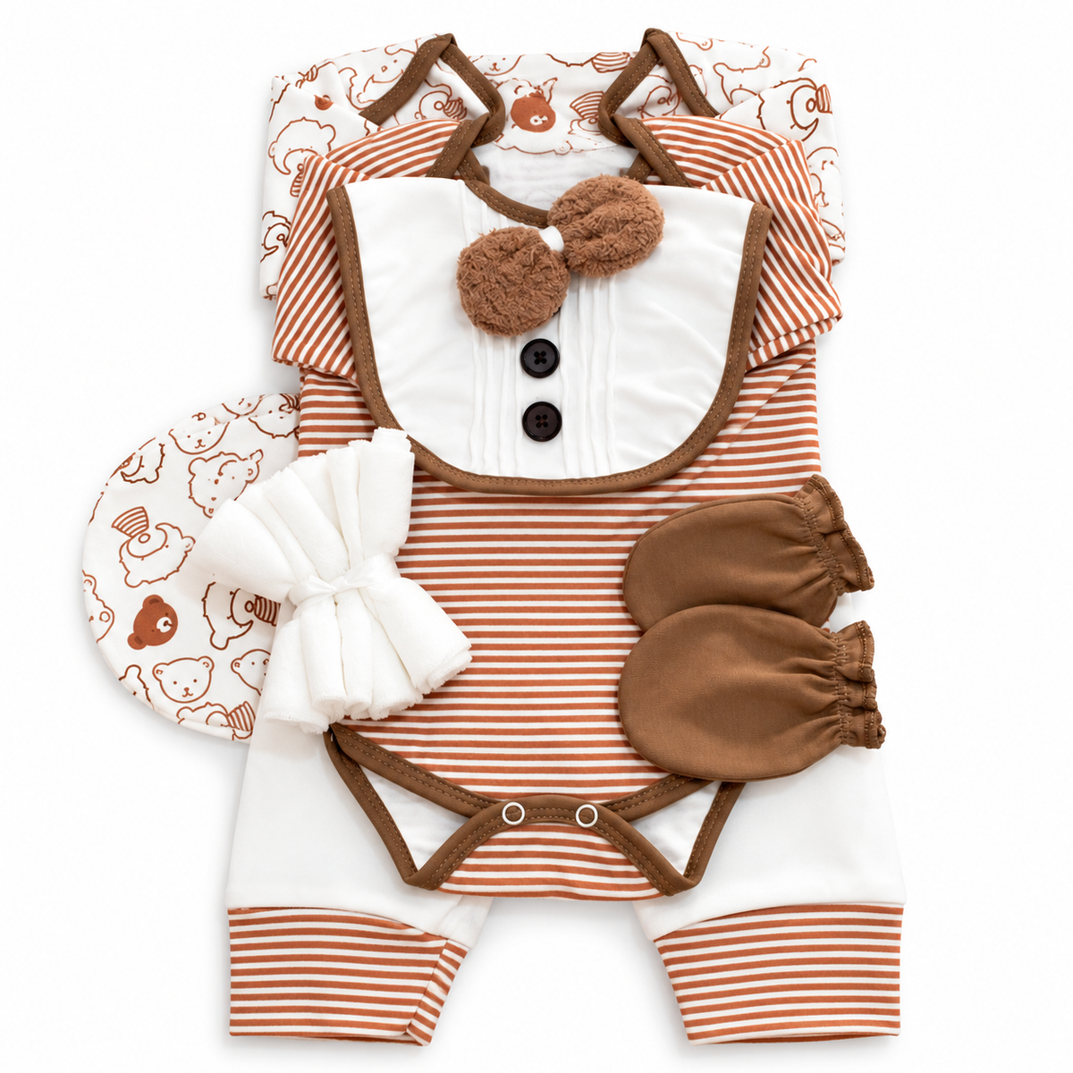 Newborn Baby 10-Piece Starter Gift Set