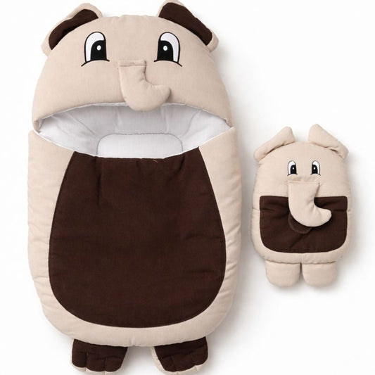 Elephant Carry Nest with Elephant Pillow