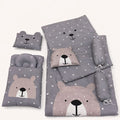 Bear Design 8Pc Carry Nest Set